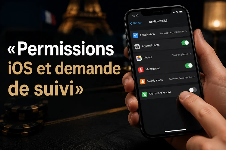 Permissions iOS et demande de suivi