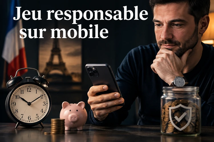Jeu responsable sur mobile