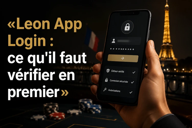 Leon App Login: ce qu'il faut vérifier en premier