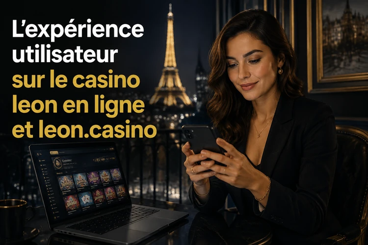 L'expérience utilisateur sur le casino leon en ligne et leon.casino