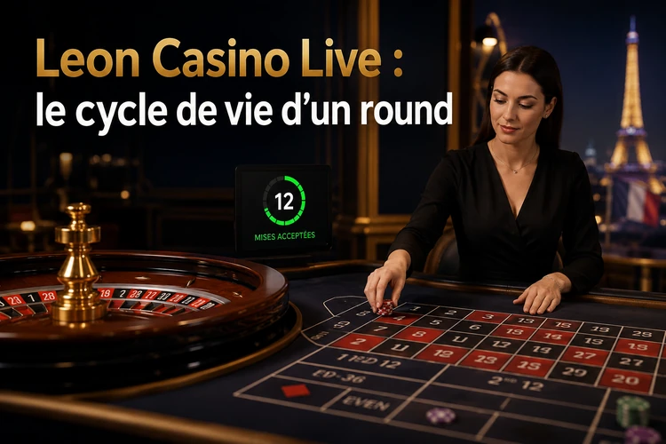 Leon Casino Live: le cycle de vie d’un round